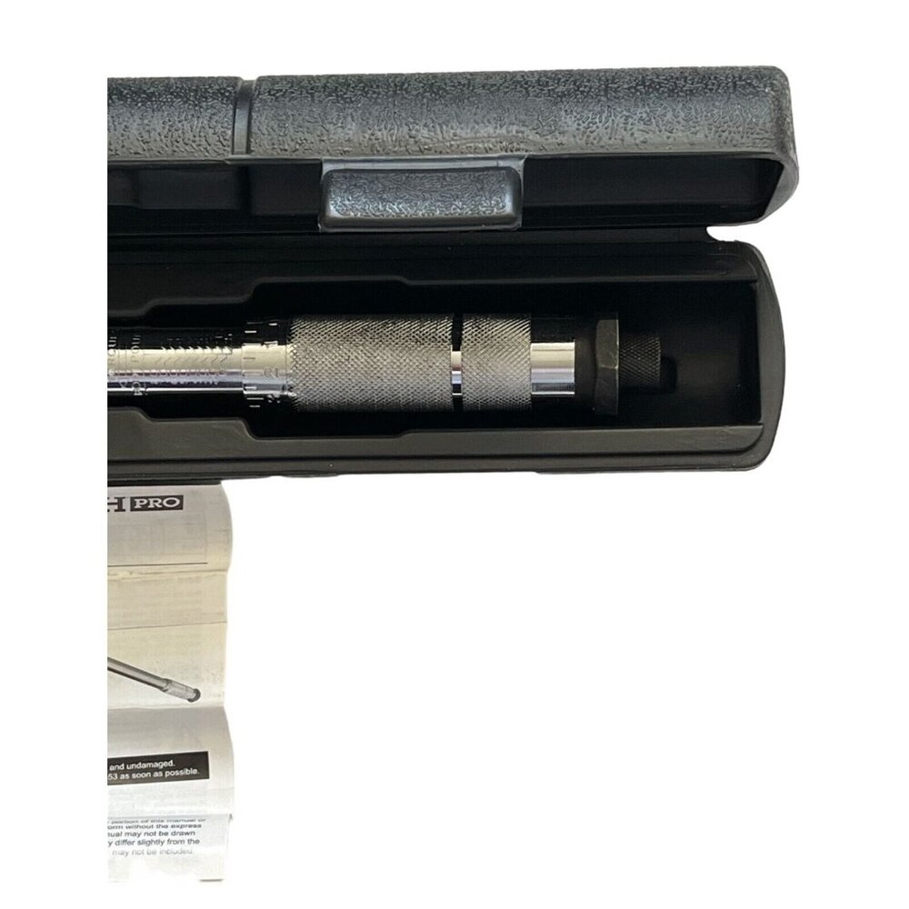 Pittsburgh Pro 3/8" Click Stop Reversible Torque Wrench 5-80 Ft Lbs 807 Case - Picture 5 of 10